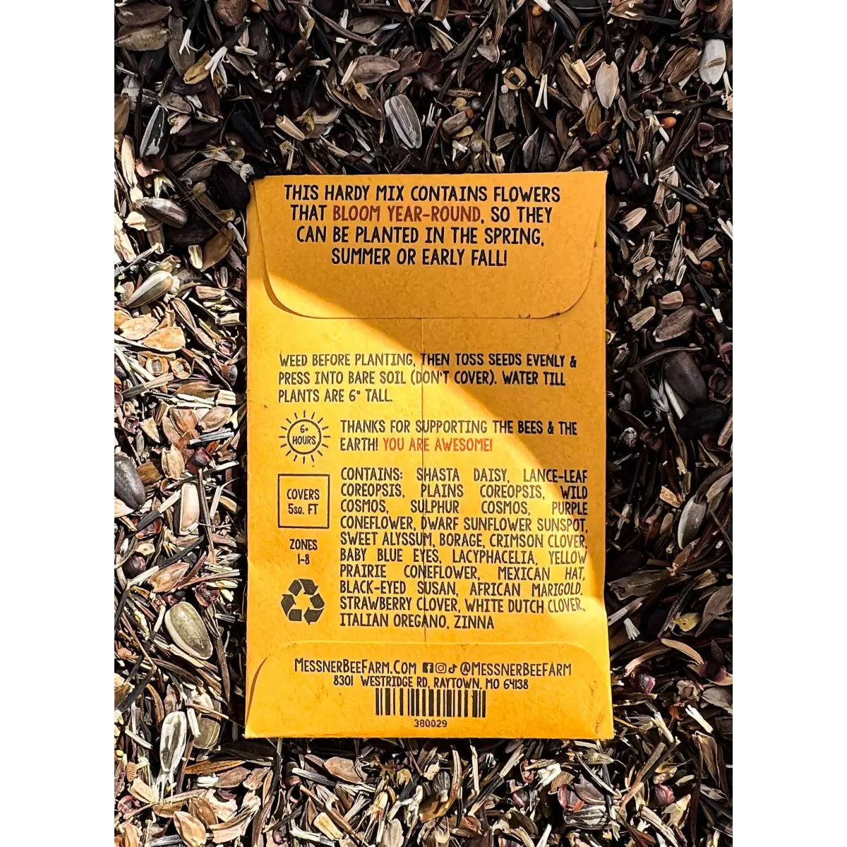Messner Bee Farm Wildflower Seeds - Thumbnail 4