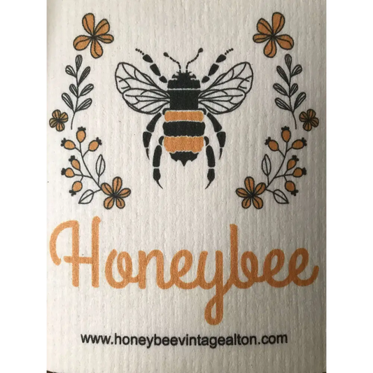 Honeybee Swag Bundle - Swedish Dish Cloth Pen Sticker - Honeybee Vintage