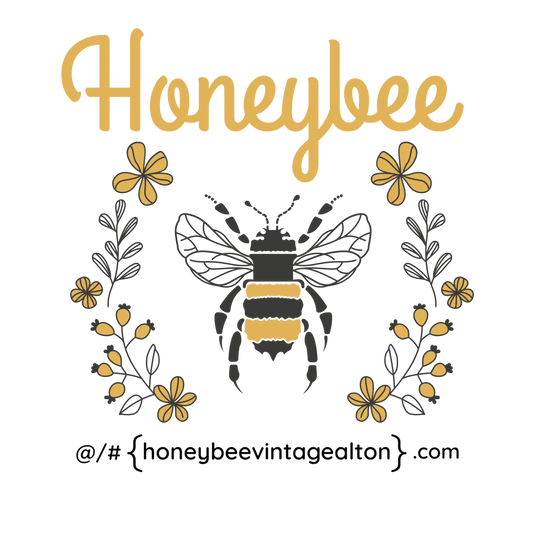 Honeybee Vintage Logo Sticker - RUSPEPA