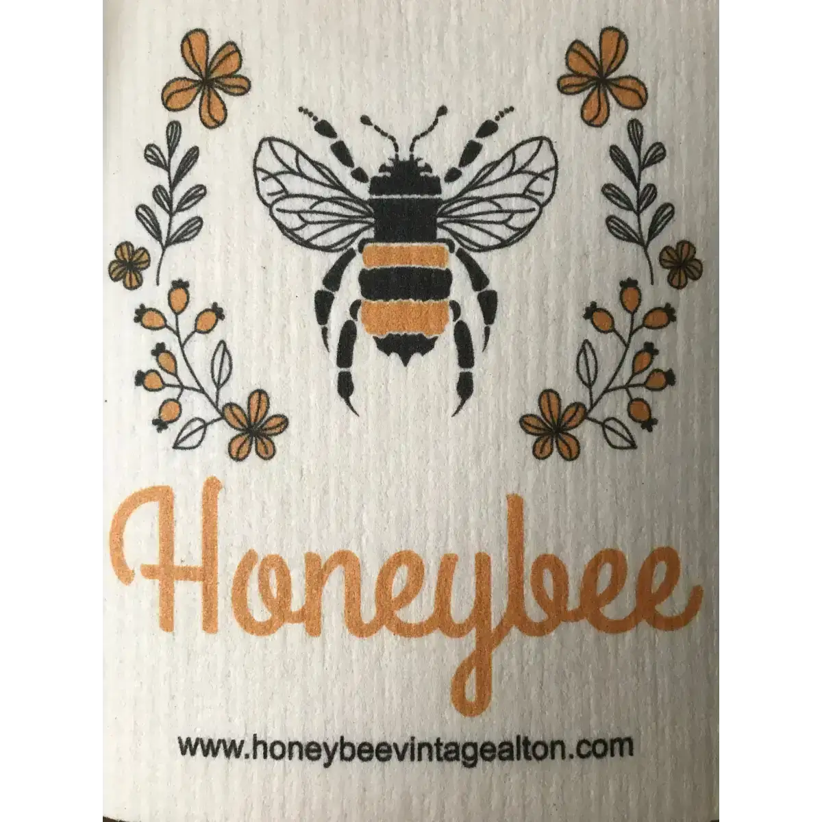Honeybee Vintage Swedish Dishcloth - SWEDEdishcloths