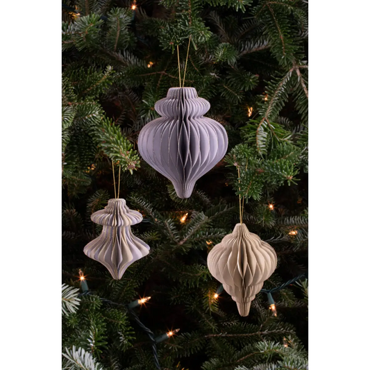 Honeycomb Christmas Ornament or Snowflake - Ornament - Your Heart’s Content