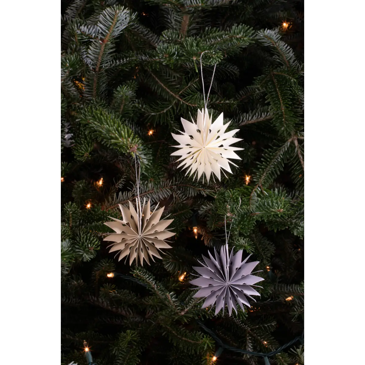 Honeycomb Christmas Ornament or Snowflake - Snowflake - Your Heart’s Content