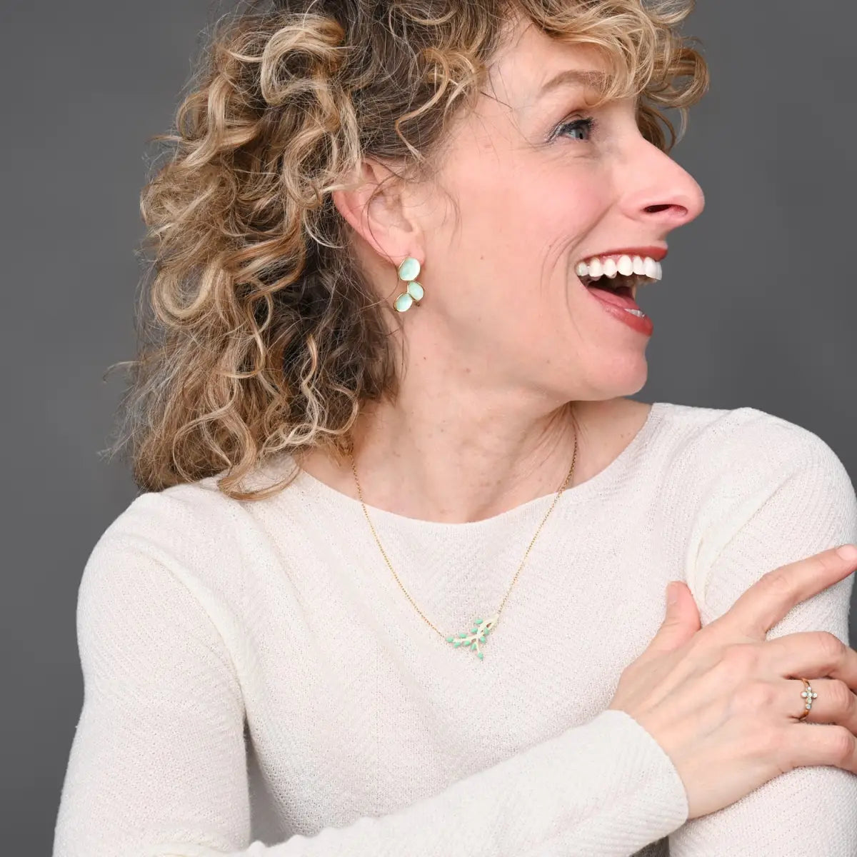 Hope Echo Earrings in Mint - Starfish Project