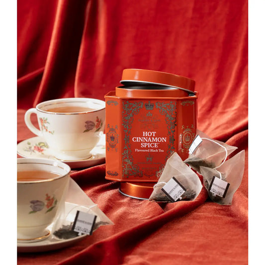 Hot Cinnamon Spice Tea - HRP Tin of 30 Sachets - Sachets / Tin of 30 Sachets - Harney & Sons Fine Teas
