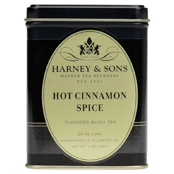 Hot Cinnamon Spice Tea - Loose / 7 oz. Tin - Harney & Sons Fine Teas