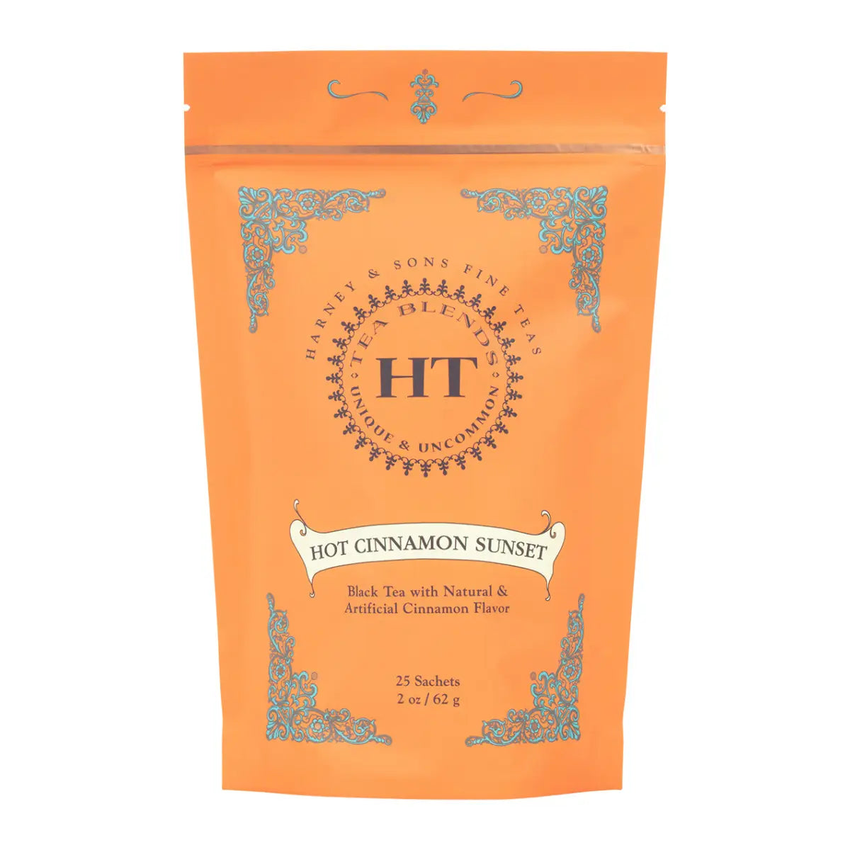Hot Cinnamon Spice Tea - Sachets / Bag of 25 Sachets - Harney & Sons Fine Teas