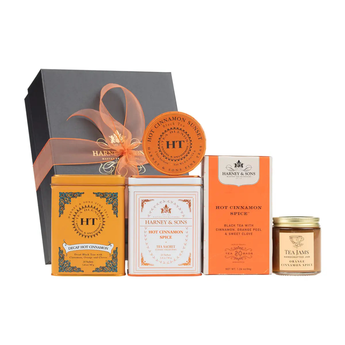 Hot Cinnamon Spice Tea - Sachets / Hot Cinnamon Spice Tea Gift - Harney & Sons Fine Teas