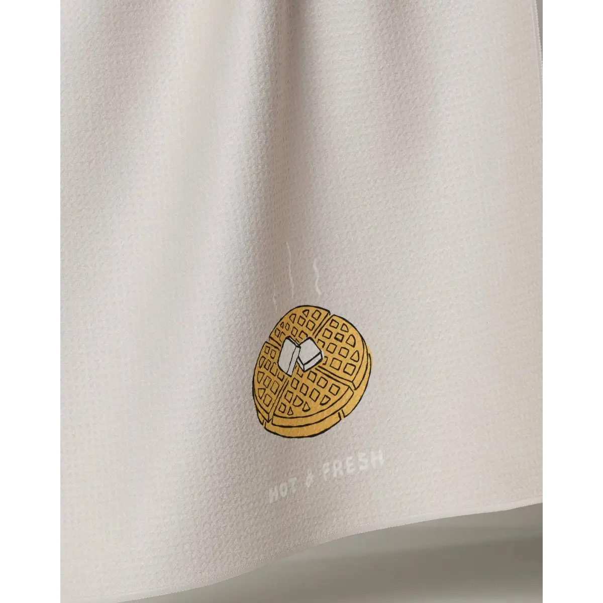 Kitchen Towel - Hot and Fresh Waffles - Geometry