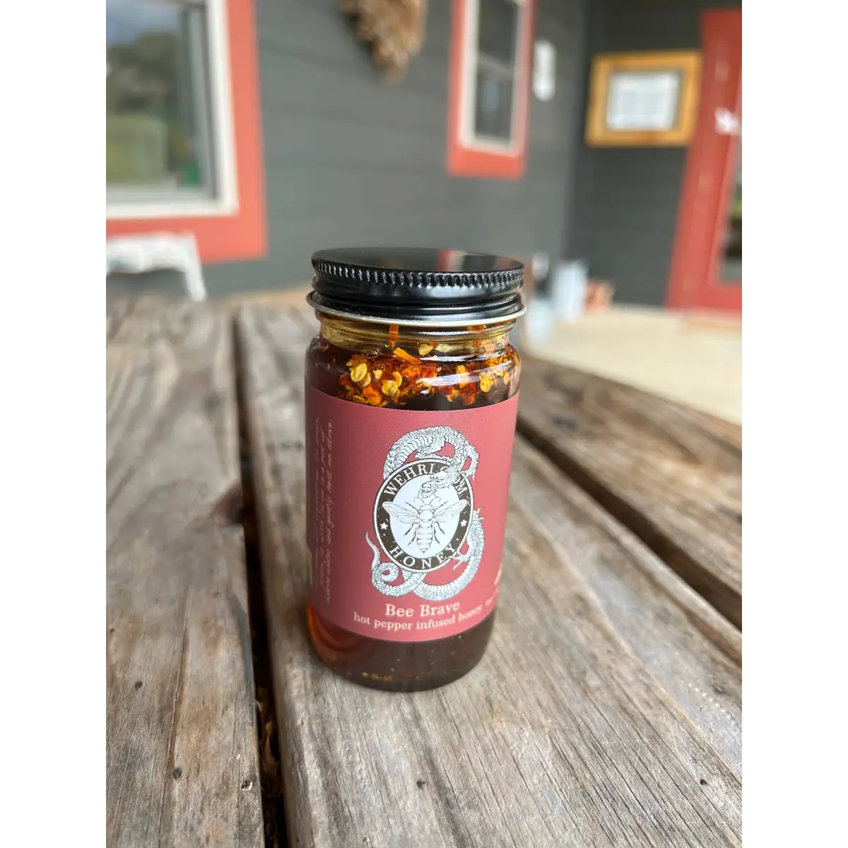 Hot Honey - Pepper Infused - ’Bee Brave’ - Wehrloom Honey