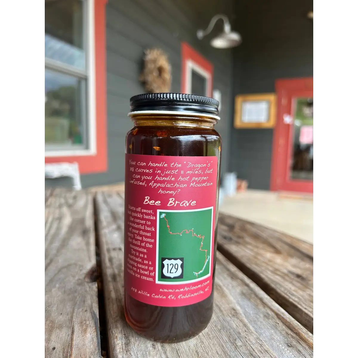 Hot Honey - Pepper Infused - ’Bee Brave’ - Wehrloom Honey