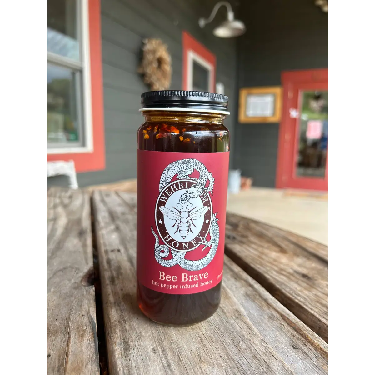 Hot Honey - Pepper Infused - ’Bee Brave’ - Wehrloom Honey