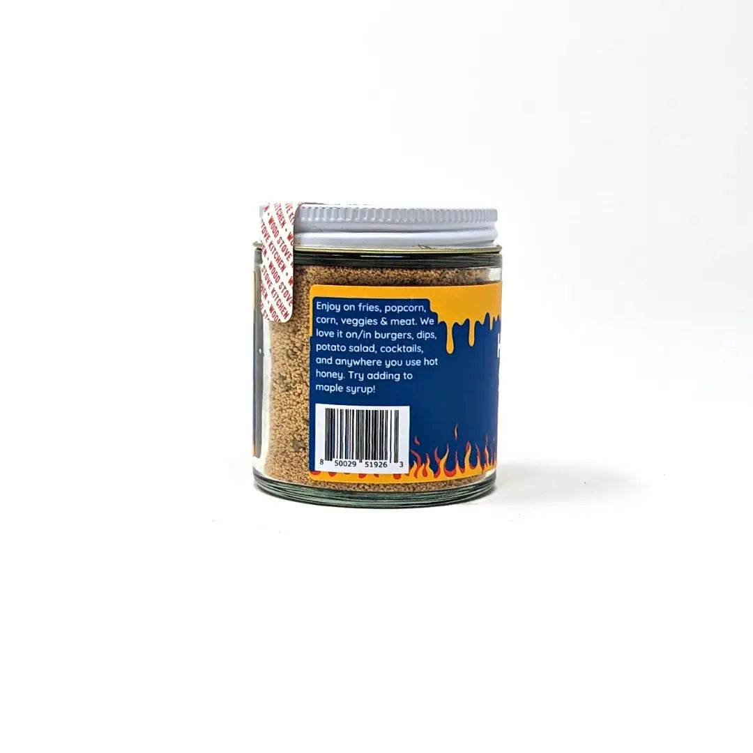 Hot Honey Sprinkles - Spicy Sweet Seasoning - Wood Stove Kitchen