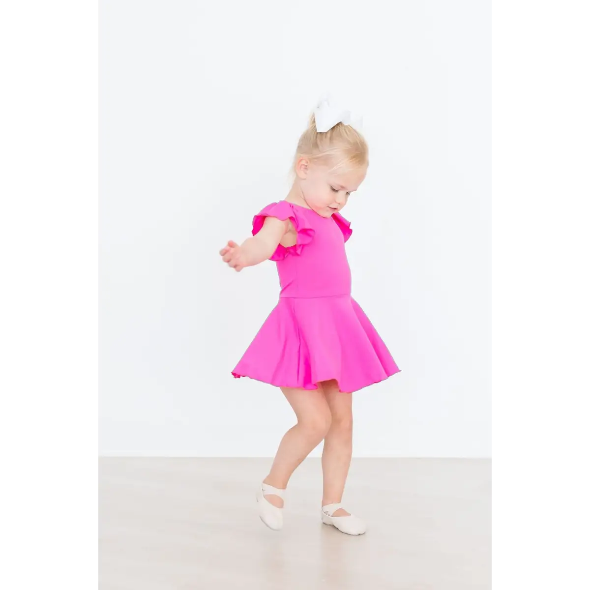 Twirl Leotard with Skirt - Hot Pink - Mila & Rose ®