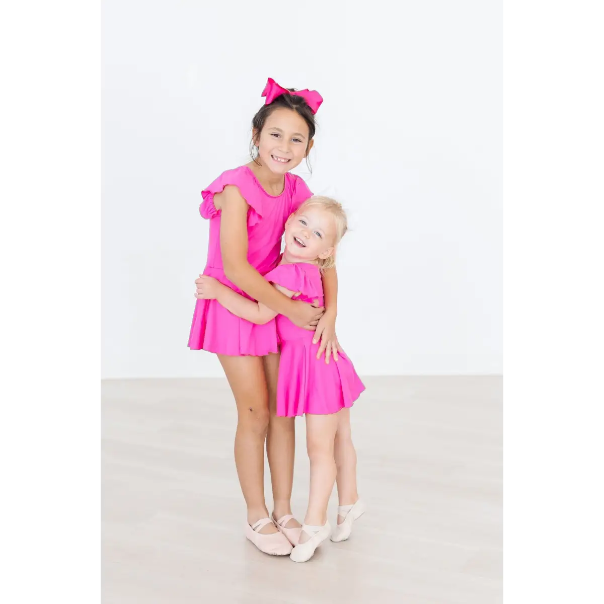 Twirl Leotard with Skirt - Hot Pink - Mila & Rose ®