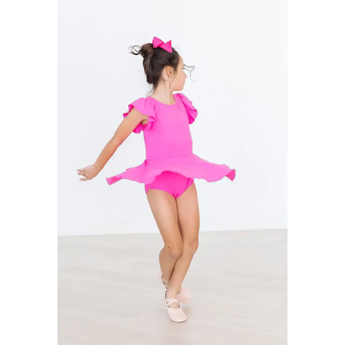 Twirl Leotard with Skirt - Hot Pink - Mila & Rose ®