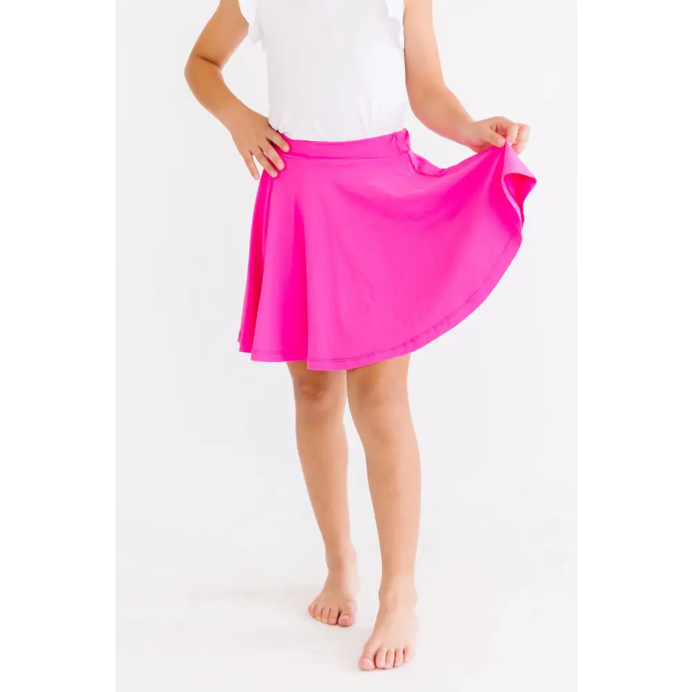 Hot Pink Twirl Skort - Mila & Rose ®