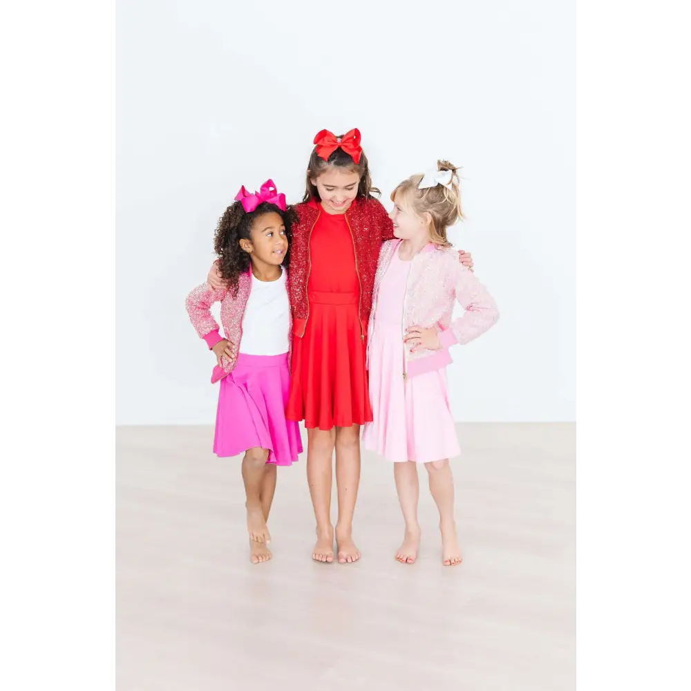 Hot Pink Twirl Skort - Mila & Rose ®