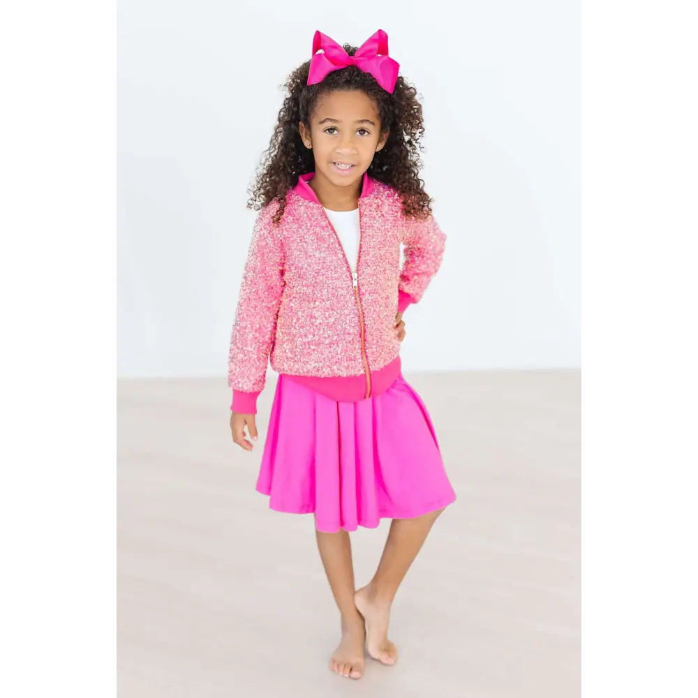 Hot Pink Twirl Skort - Mila & Rose ®