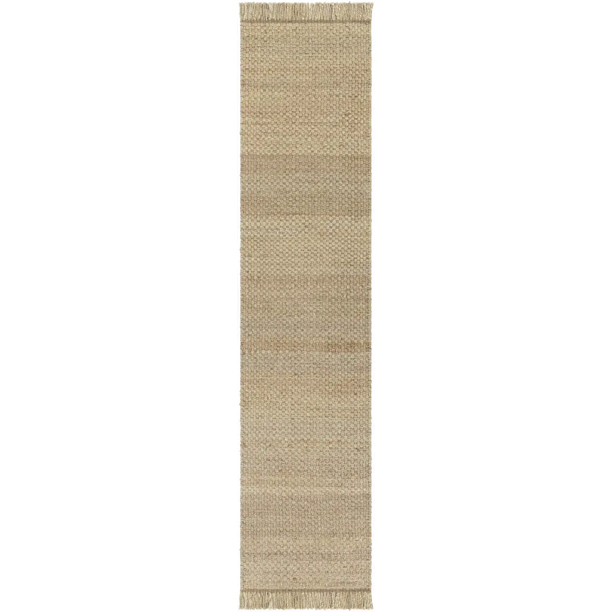 Hovland Hand Woven Natural Jute Rag Rug - 2’3’’ x 8’ Runner - Boutique Rugs