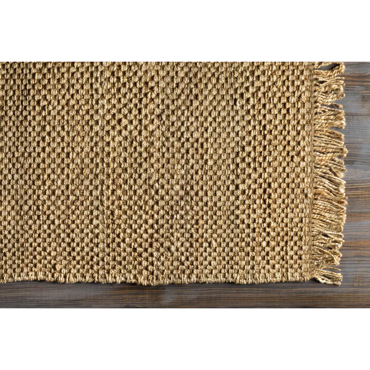Hovland Hand Woven Natural Jute Rag Rug - Boutique Rugs