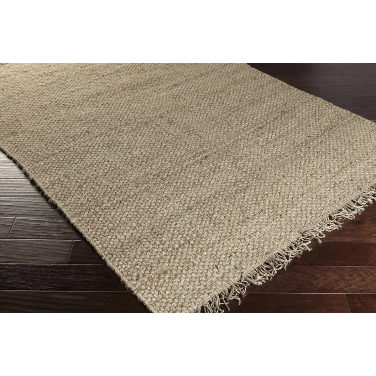 Hovland Hand Woven Natural Jute Rag Rug - Boutique Rugs