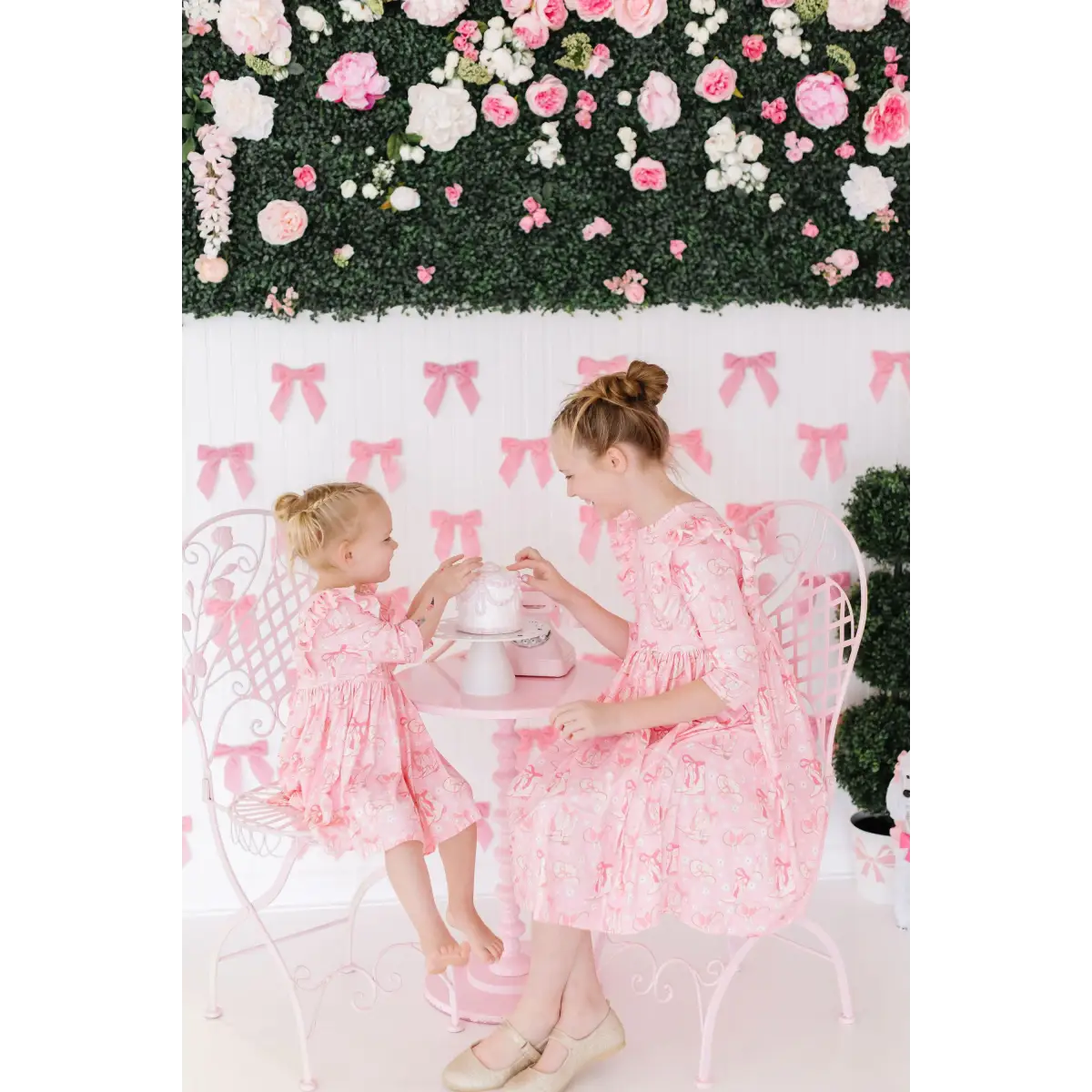 Howdy 3/4 Sleeve Ruffle Twirl Dress - Mila & Rose ®