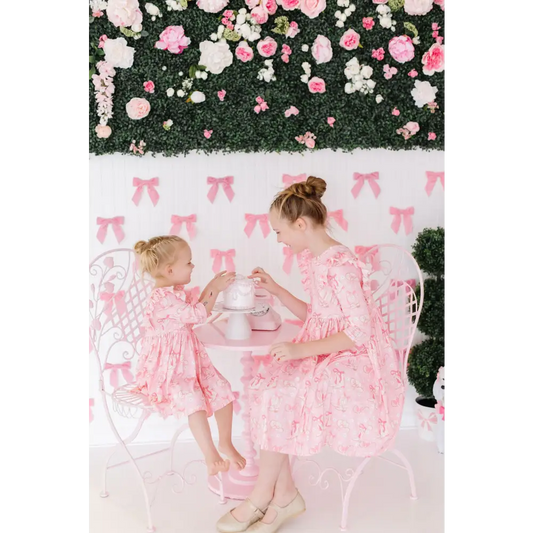 Howdy 3/4 Sleeve Ruffle Twirl Dress - Mila & Rose ®