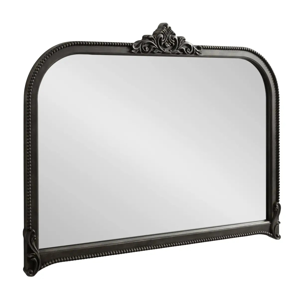 Hubanks Arched Wall Mirror - Black / 40x30 - kateandlaurel