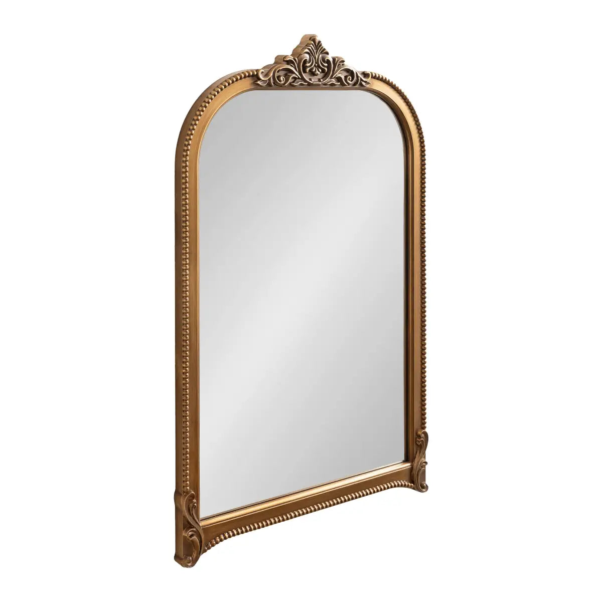 Hubanks Arched Wall Mirror - Gold / 24x38 - kateandlaurel