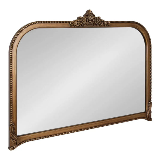 Hubanks Arched Wall Mirror - Gold / 40x30 - kateandlaurel