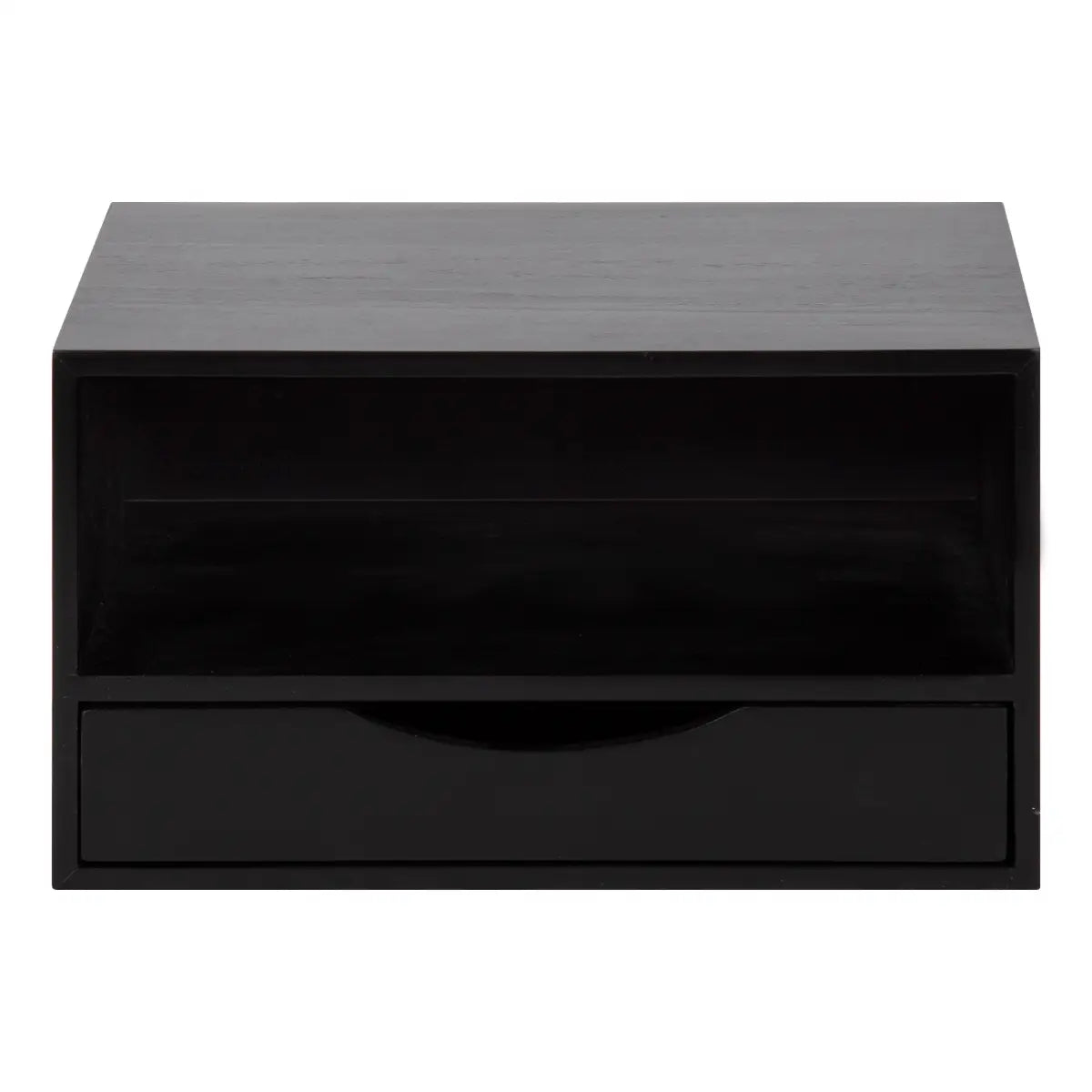 Hutton Floating Wall Shelf with Drawer - kateandlaurel