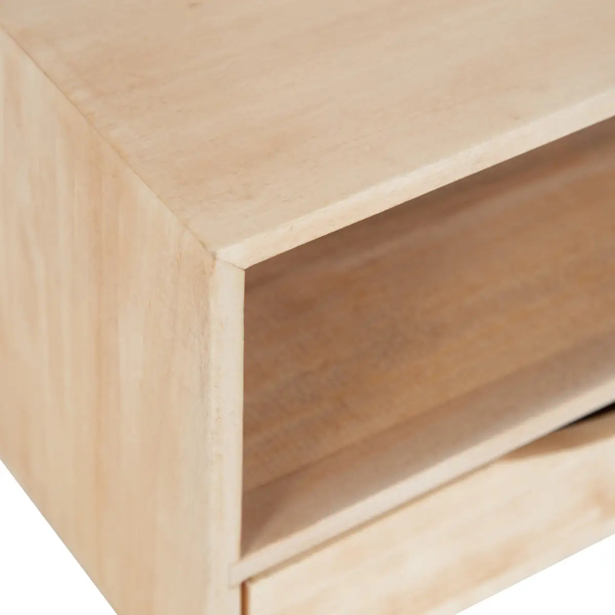 Hutton Floating Wall Shelf with Drawer - kateandlaurel