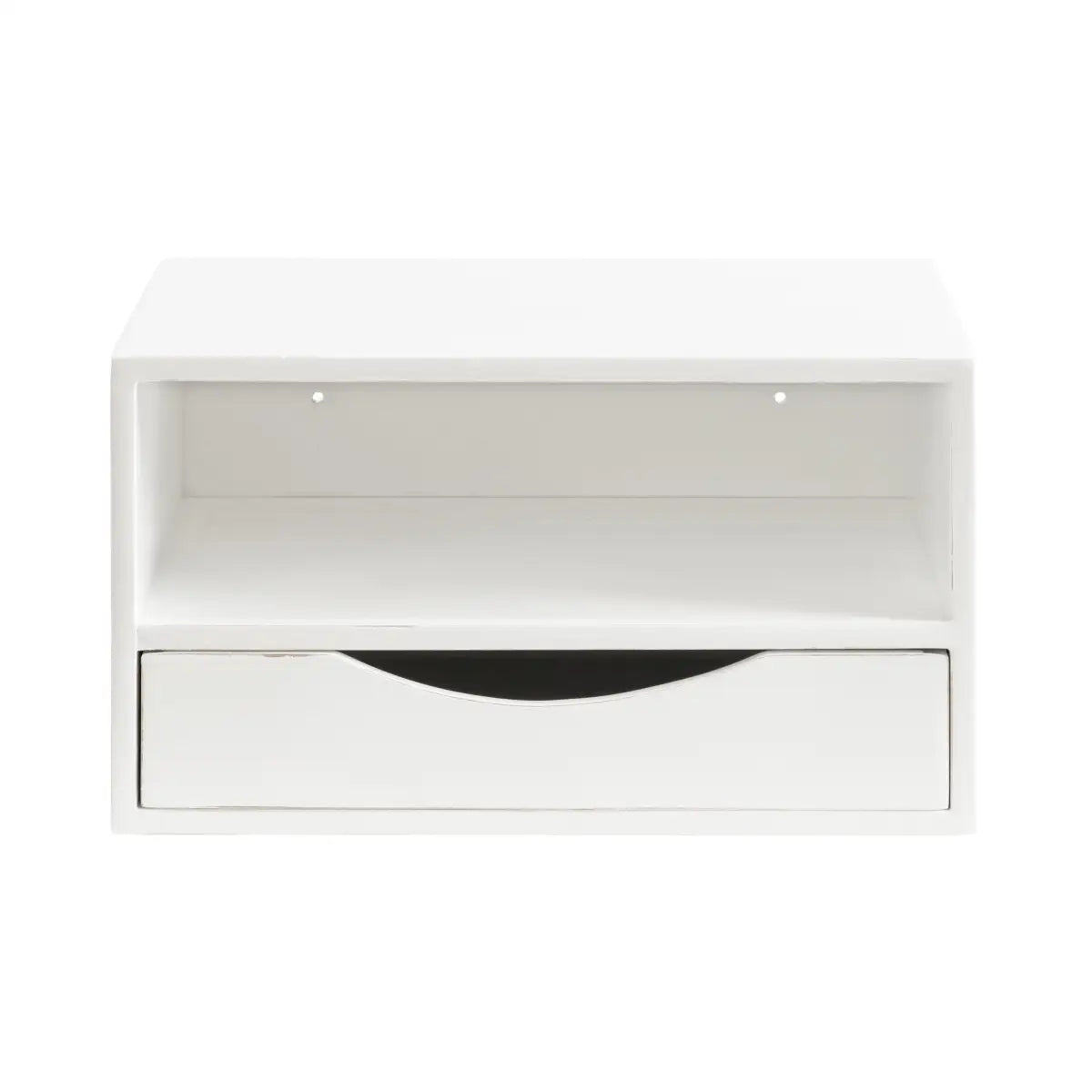 Hutton Floating Wall Shelf with Drawer - kateandlaurel