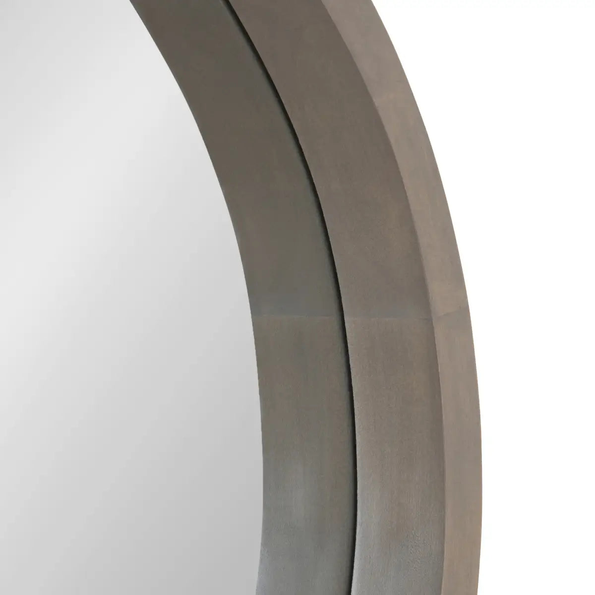 Hutton Round Wood Wall Mirror - kateandlaurel