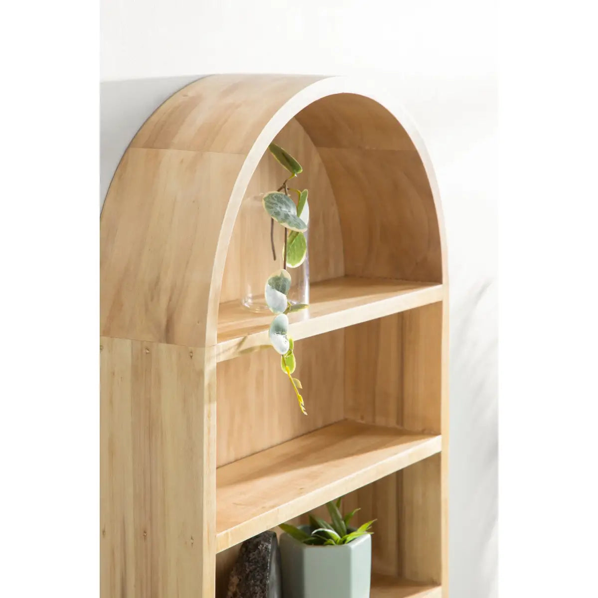 Hutton Wood Capsule Wall Shelf - kateandlaurel
