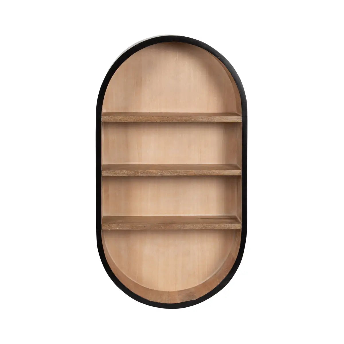Hutton Wood Capsule Wall Shelf - kateandlaurel