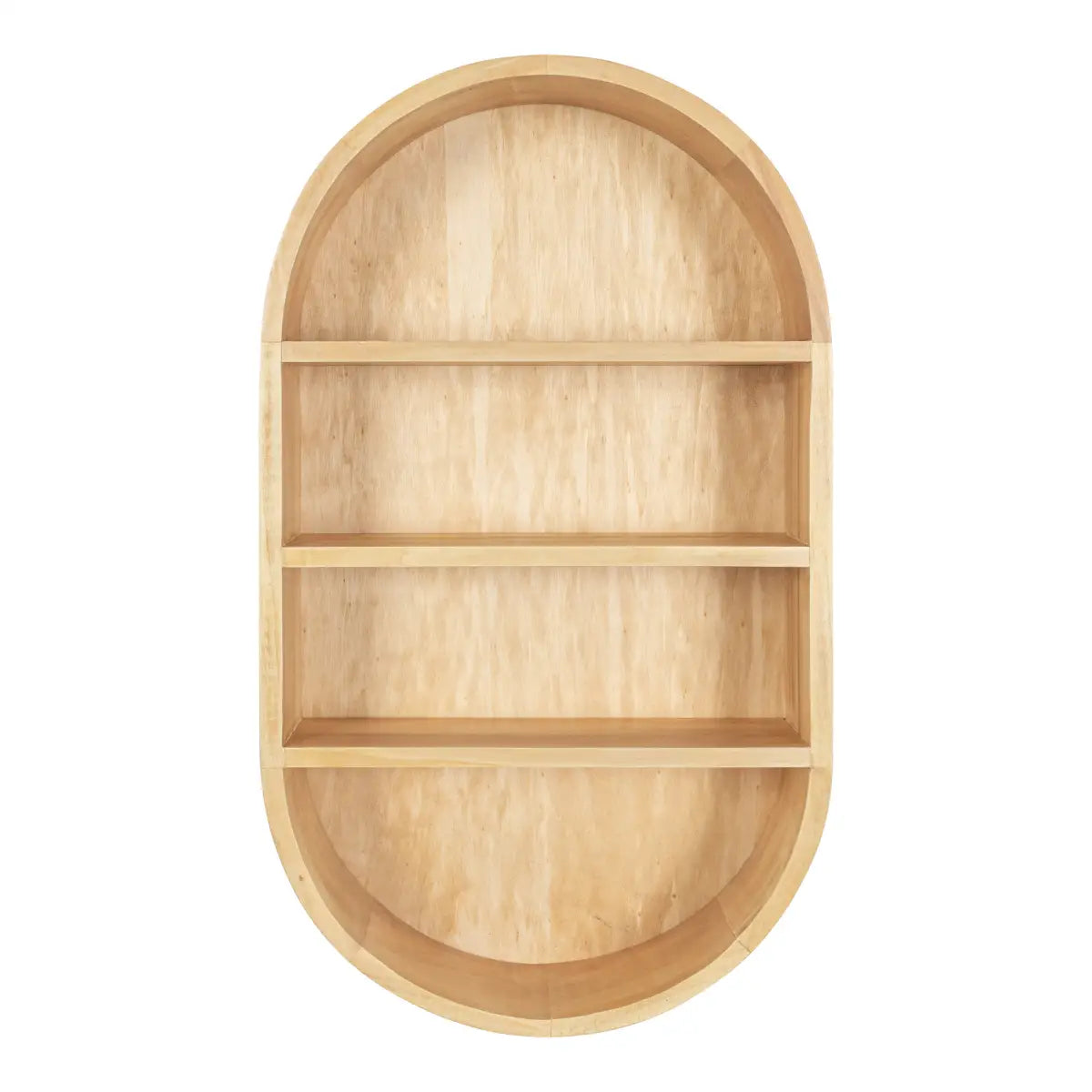 Hutton Wood Capsule Wall Shelf - kateandlaurel