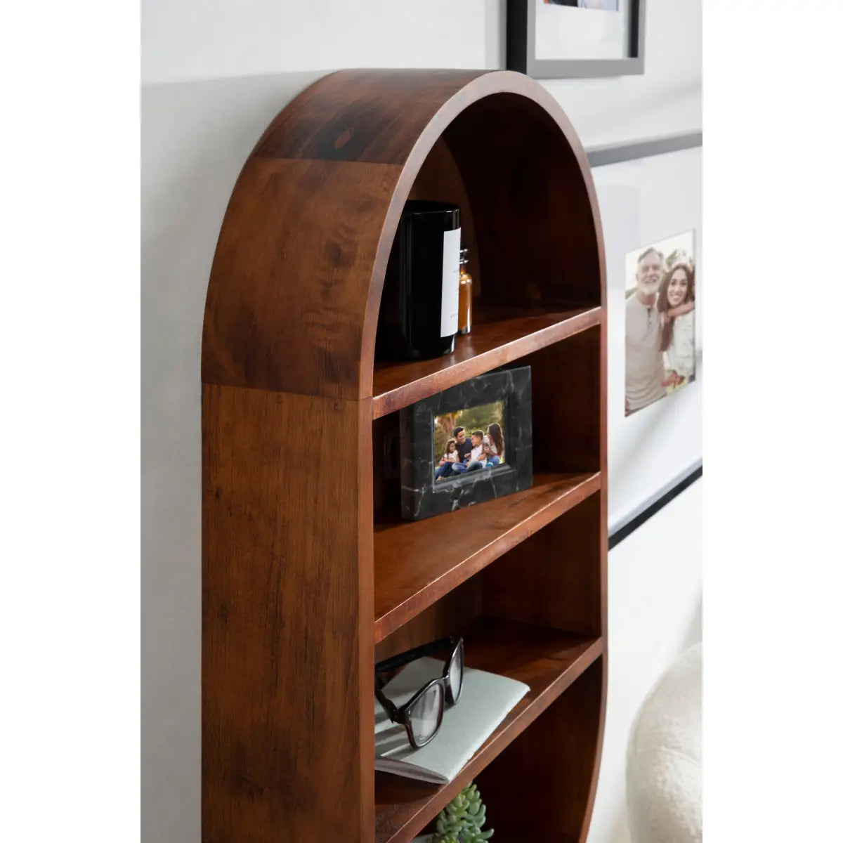 Hutton Wood Capsule Wall Shelf - kateandlaurel