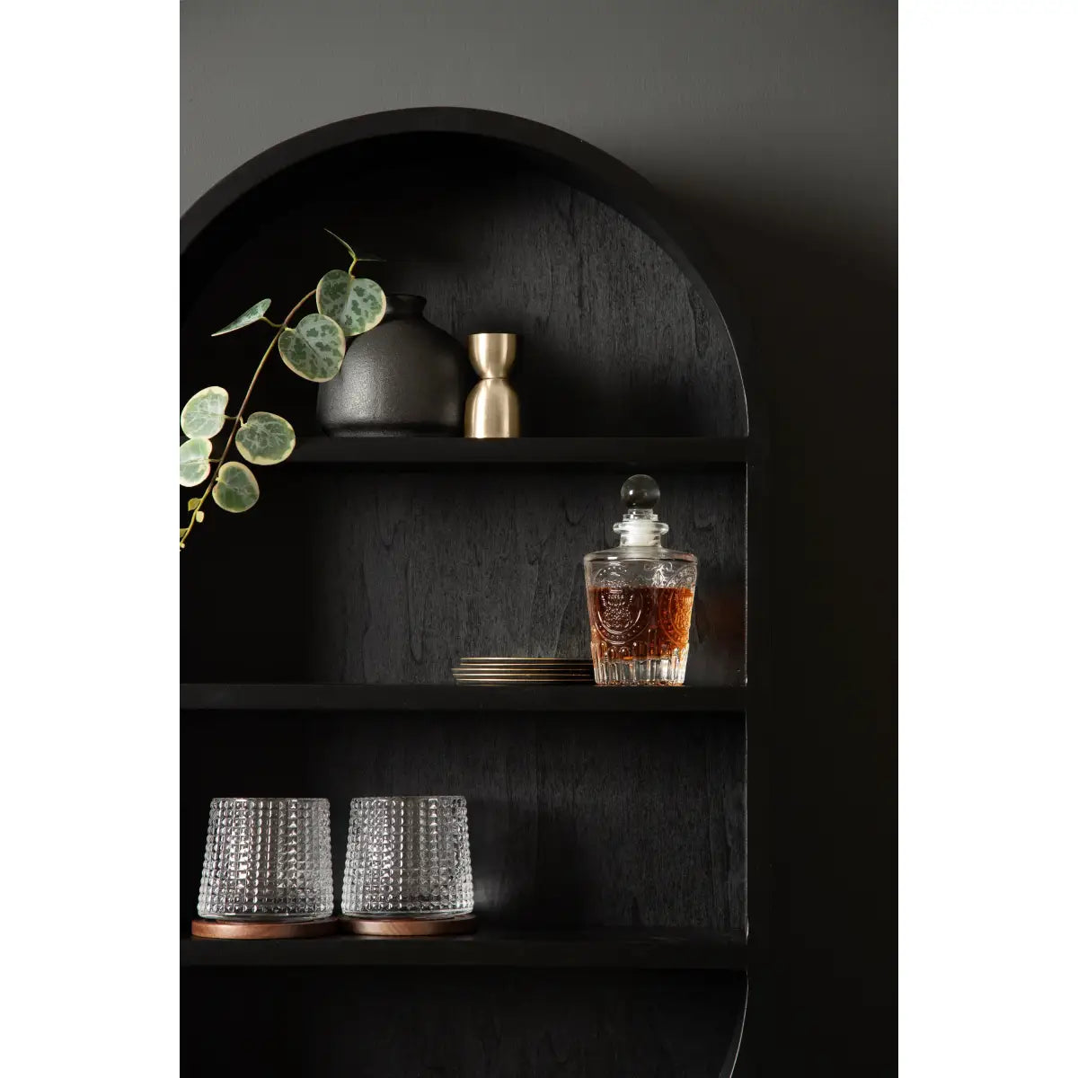 Hutton Wood Capsule Wall Shelf - kateandlaurel