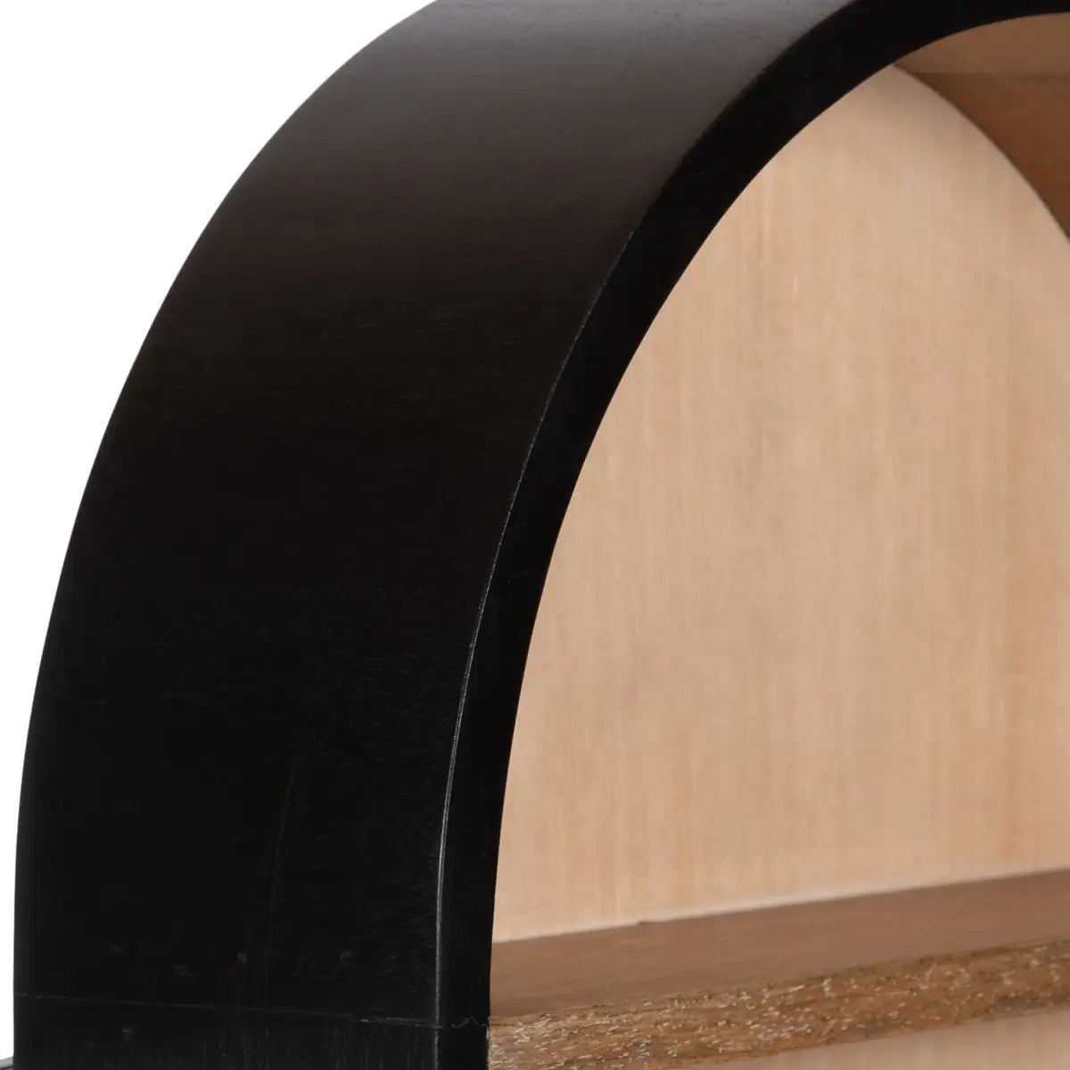 Hutton Wood Capsule Wall Shelf - kateandlaurel