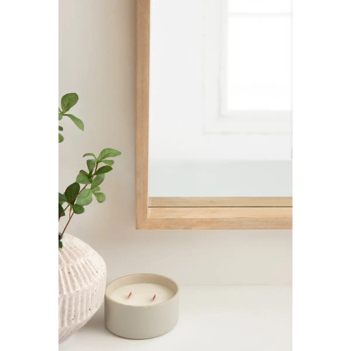 Hutton Wood Framed Arch Mirror - kateandlaurel