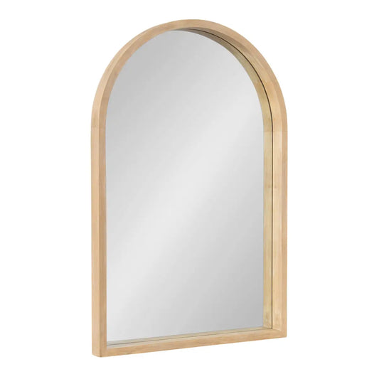Hutton Wood Framed Arch Mirror - kateandlaurel