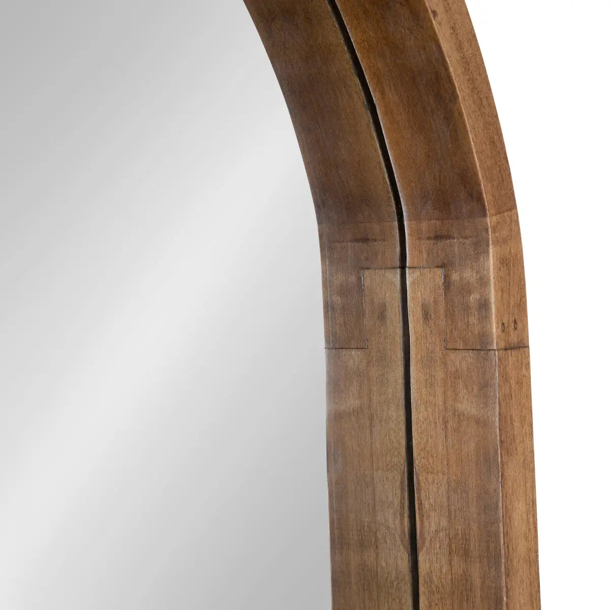 Hutton Wood Framed Arch Mirror - kateandlaurel