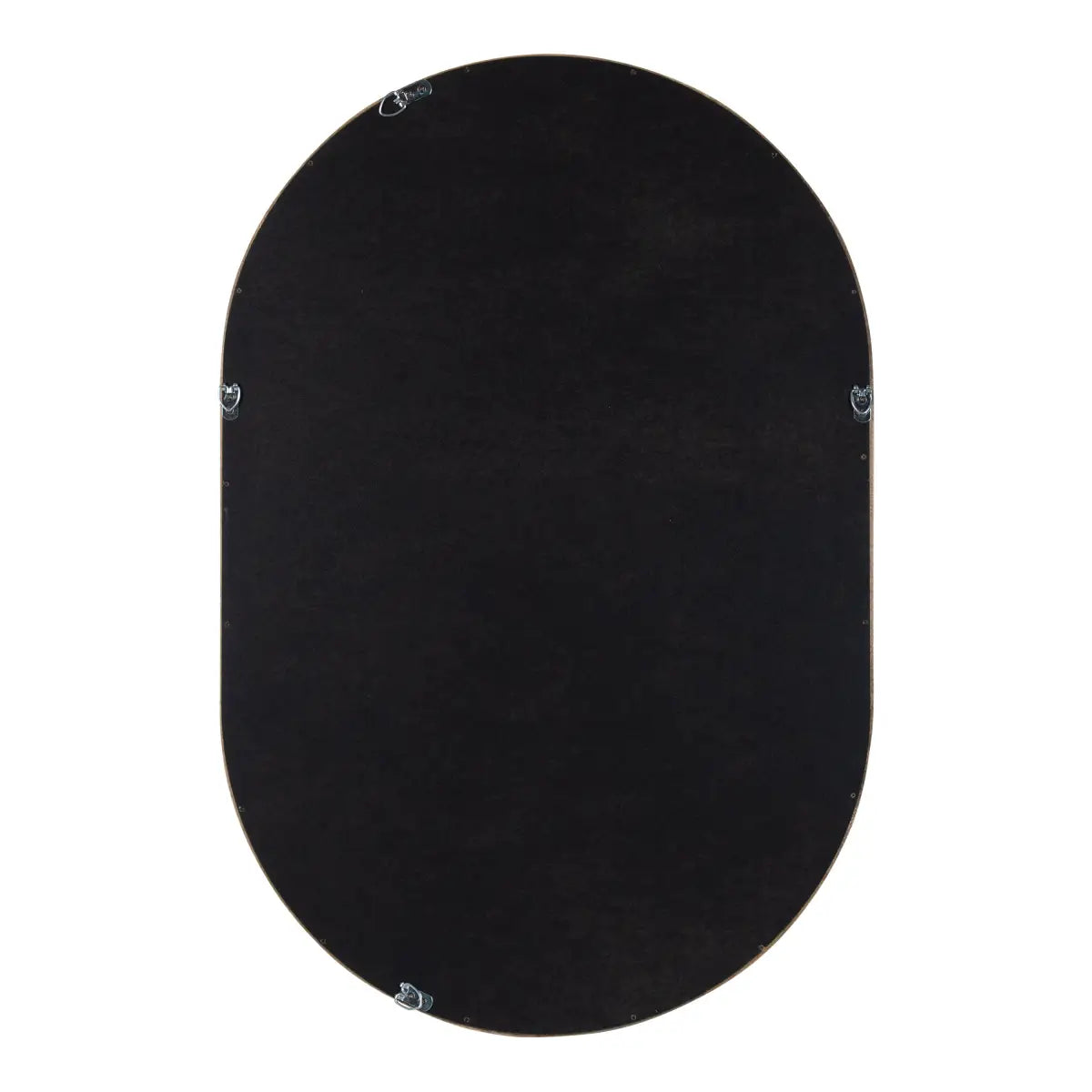 Hutton Wood Framed Capsule Mirror - kateandlaurel