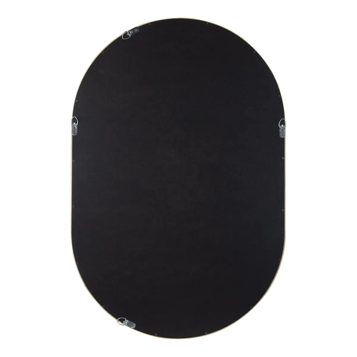 Hutton Wood Framed Capsule Mirror - kateandlaurel