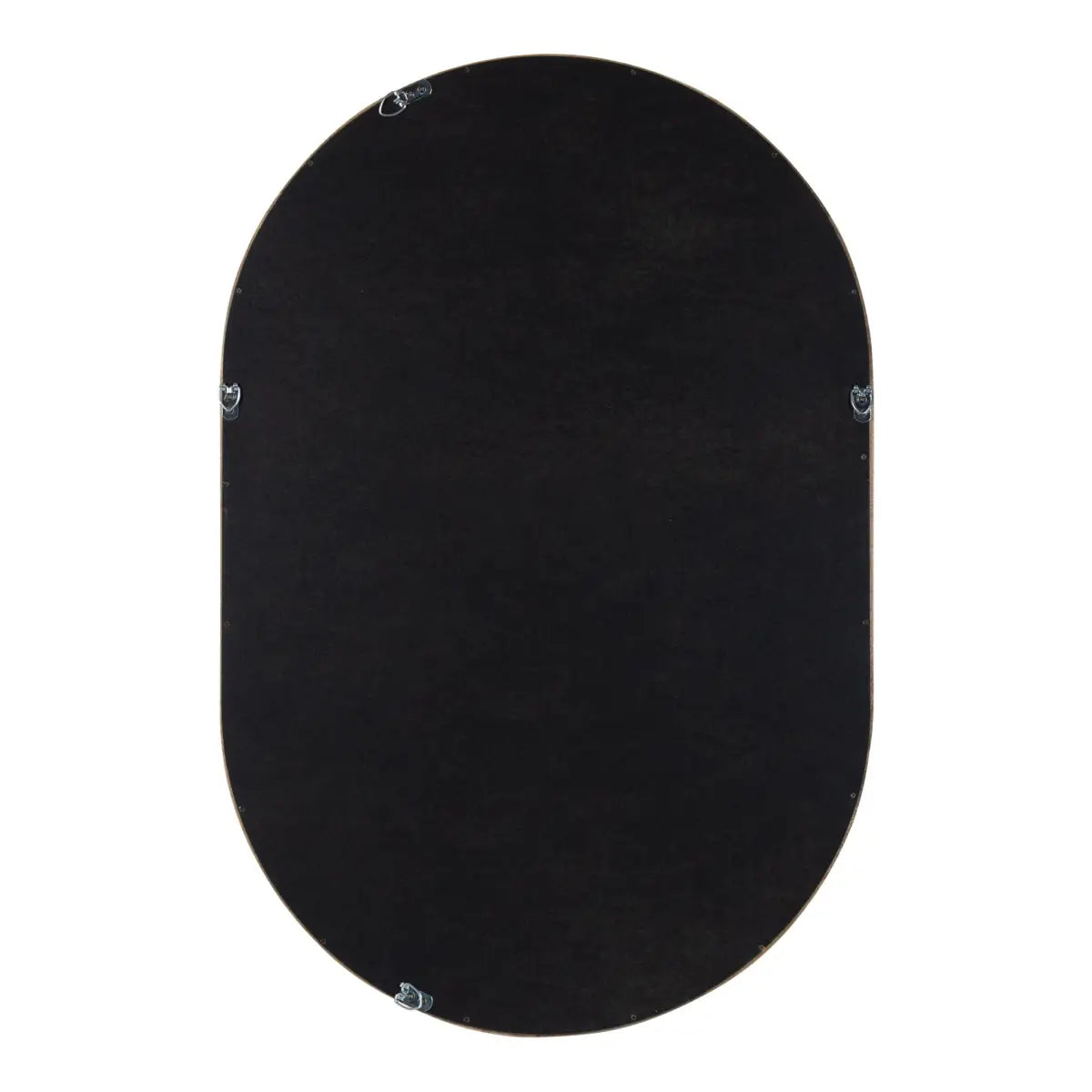 Hutton Wood Framed Capsule Mirror - kateandlaurel