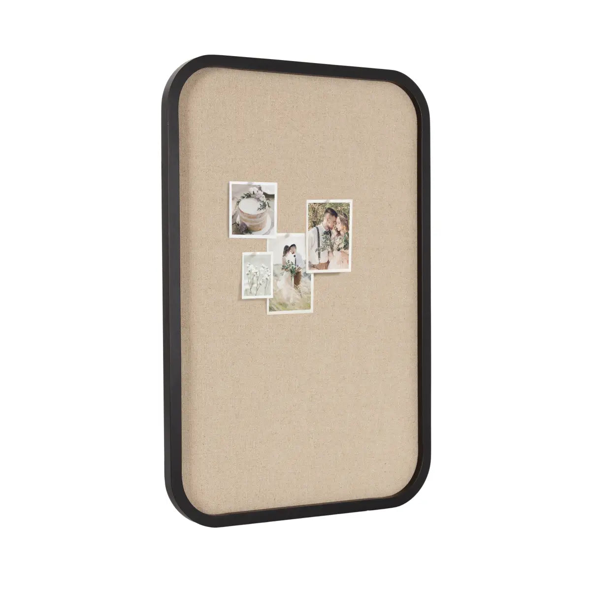 Hutton Framed Pinboard or Bulletin Board - Black / 20x30 - kateandlaurel