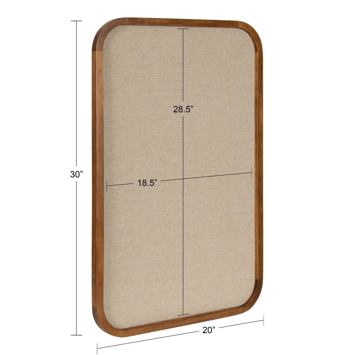 Hutton Framed Pinboard or Bulletin Board - kateandlaurel