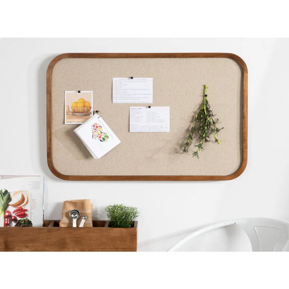 Hutton Framed Pinboard or Bulletin Board - kateandlaurel