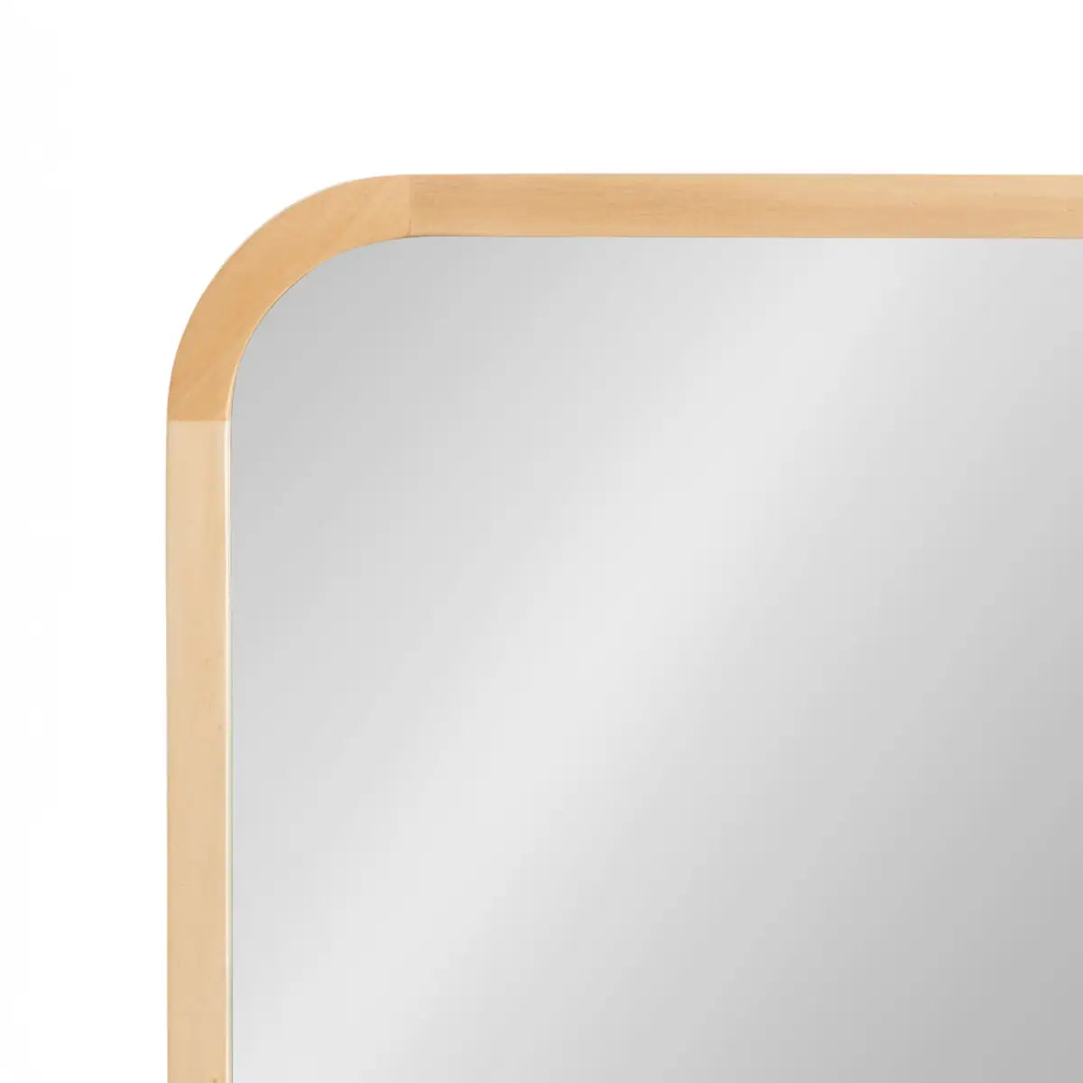 Hutton Rounded Rectangle Wood Mirror - kateandlaurel